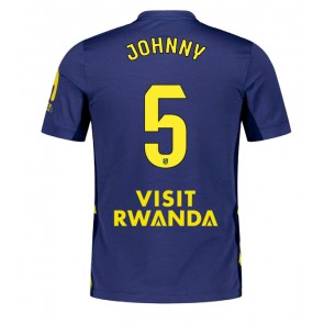 Atletico Madrid Johnny Cardoso #5 Venkovní Dres 2025-26 Krátký Rukáv